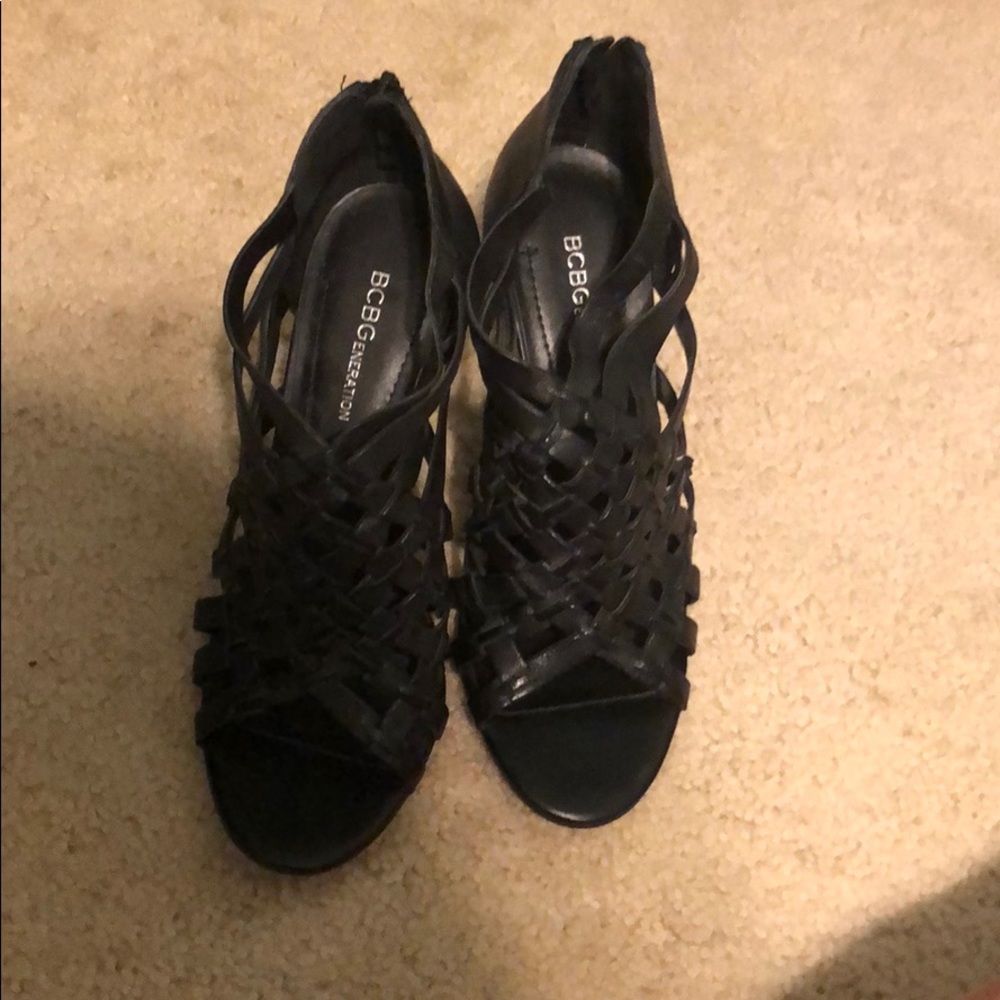 Black shoes